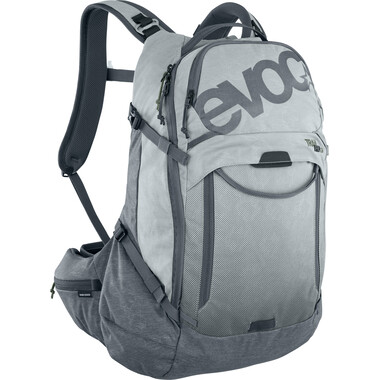 EVOC TRAIL PRO 26 Backpack with Back Protector Grey 2023 0